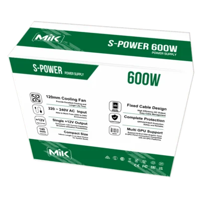 Nguồn máy tính MIK SPower 600W
