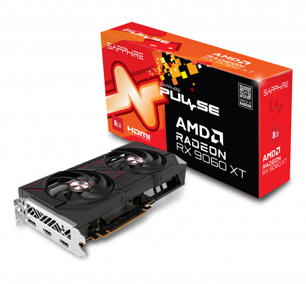Card Màn Hình SAPPHIRE PULSE AMD Radeon RX 9060 XT  GAMING 8GB