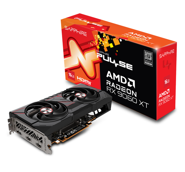 Card Màn hình SAPPHIRE PULSE AMD Radeon RX 9060 XT GAMING 16GB
