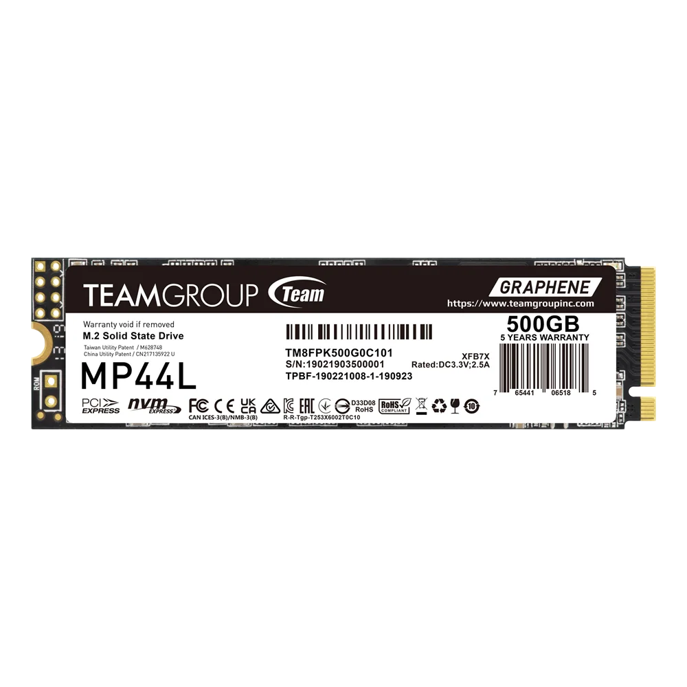 Ổ cứng SSD TeamGroup MP44L 500GB M.2 2280 PCIe Gen4x4