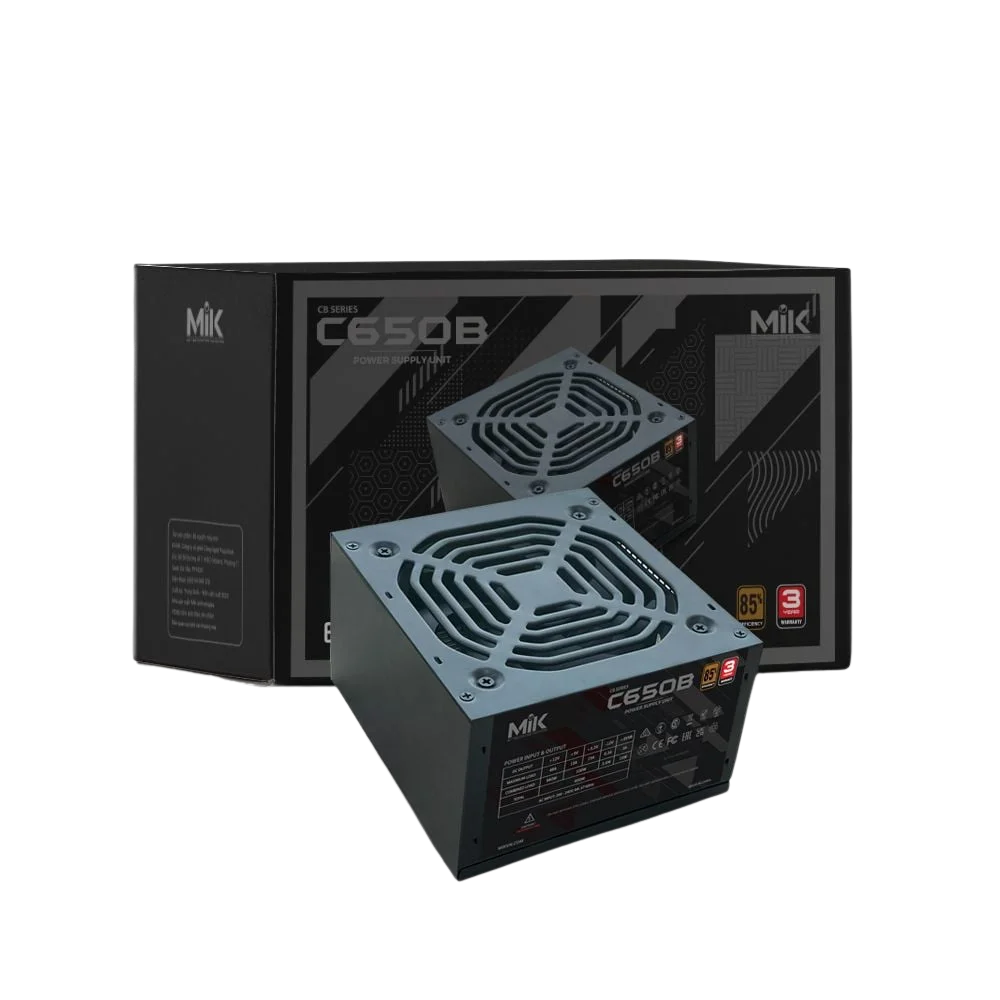 NGUỒN MIK SPOWER C650B - 650W Bronze 