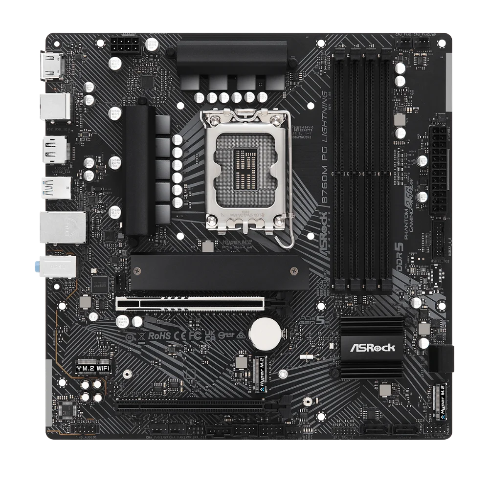 Mainboard B760M PG Lightning DDR5