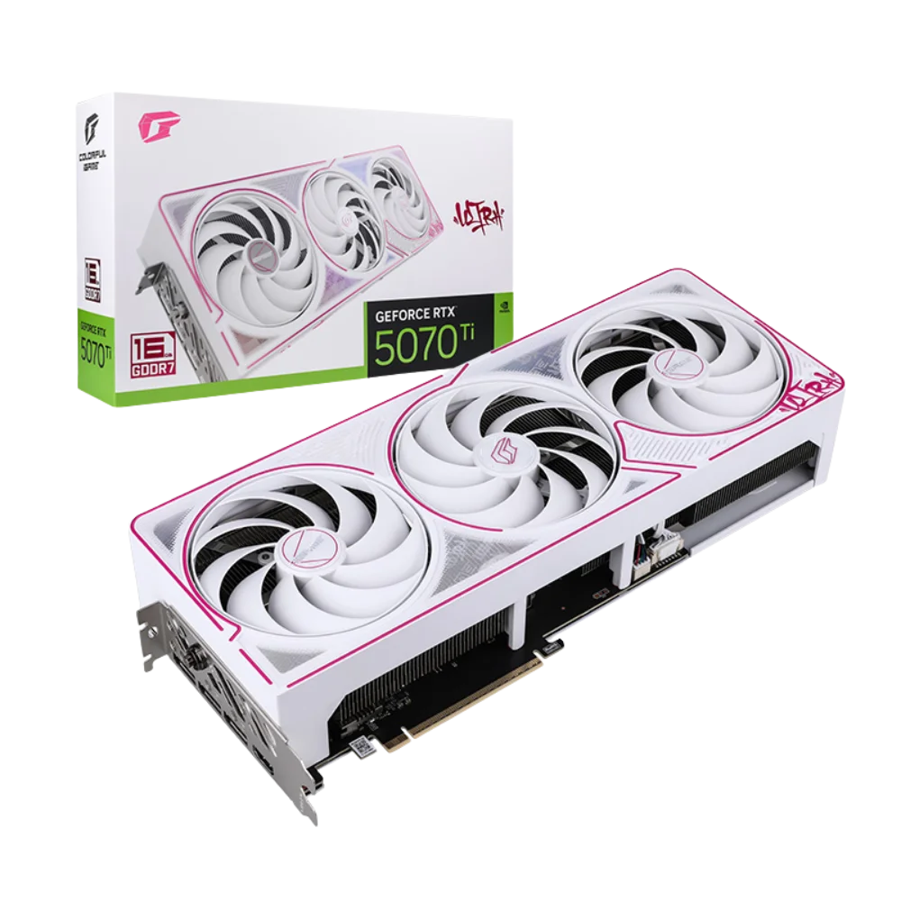 Card đồ họa Colorful iGame RTX 5070 Ti Ultra W OC 16GB