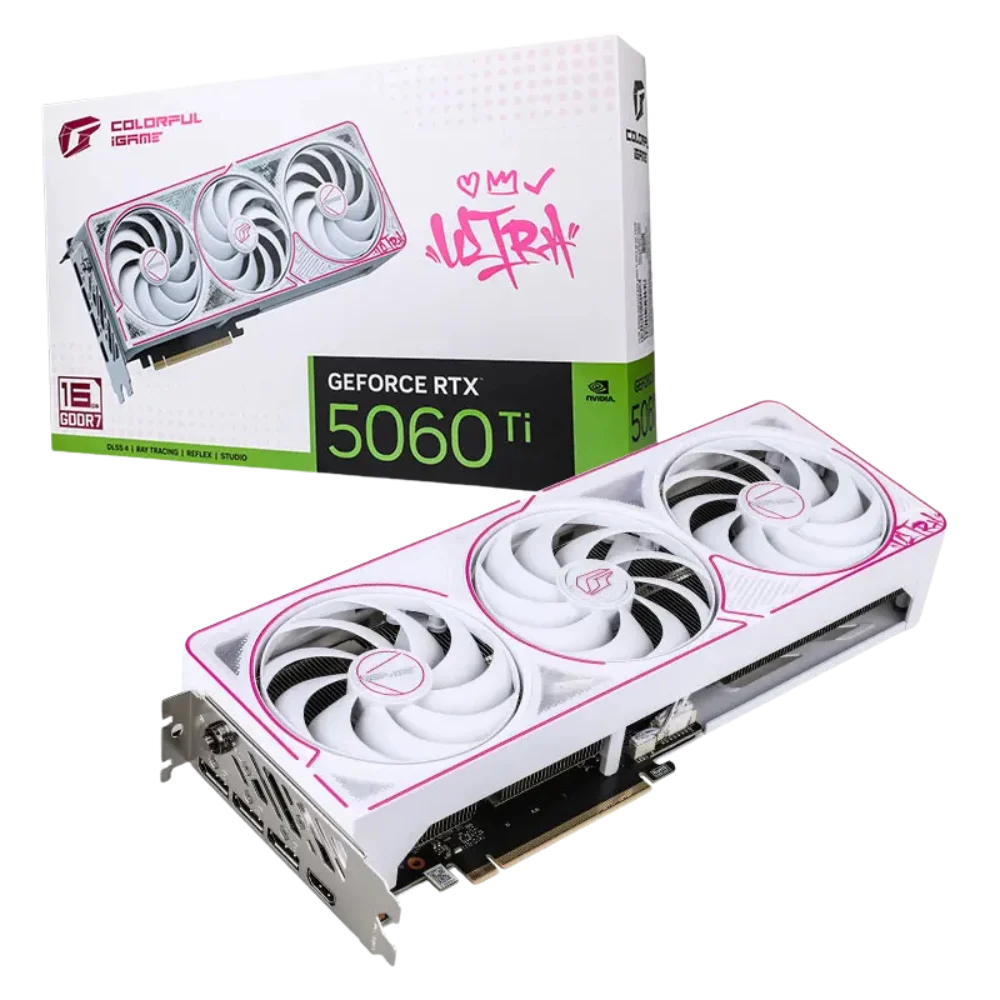 Card đồ họa Colorful iGame RTX 5060 Ti Ultra W  OC 16GB-V