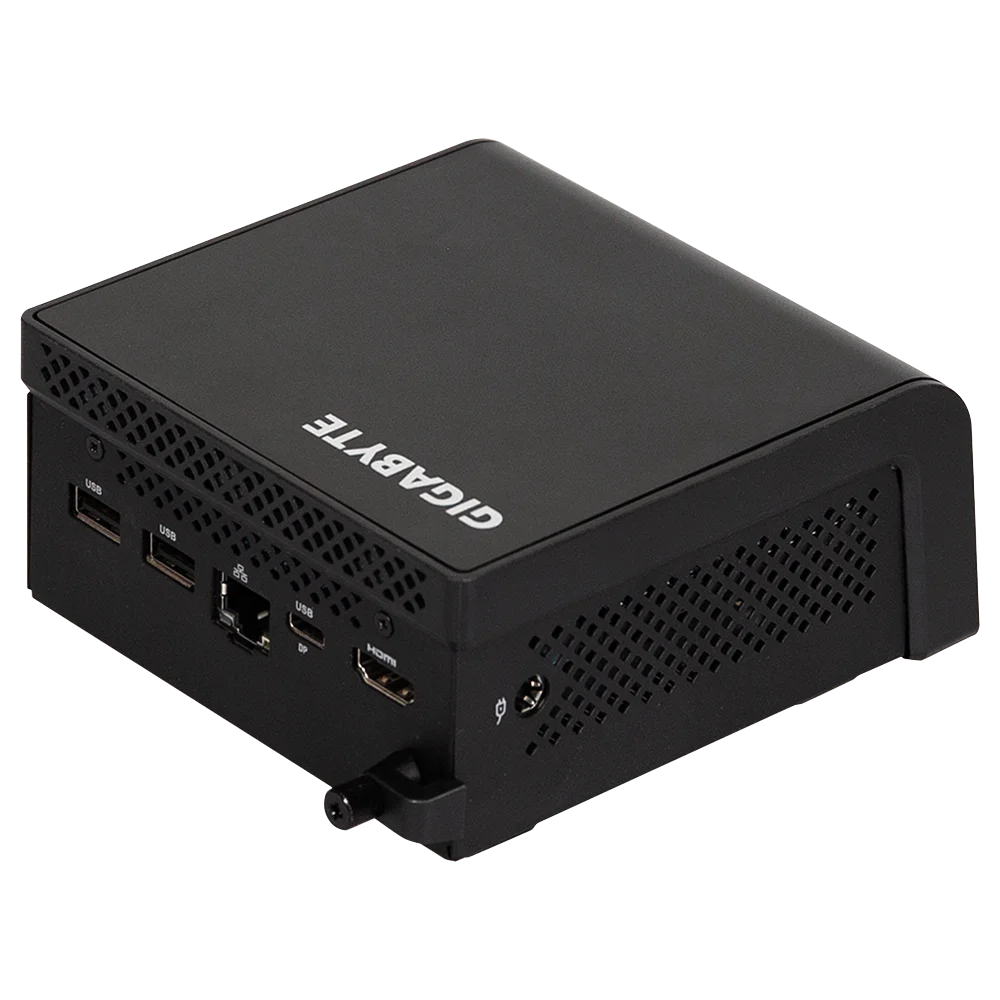 Mini PC Brix GIGABYTE BRIX (GB-BTIP-N250) N250 | 1xD5-4800 | 1xNVMe | 1x Sata | 1xHDMI | WF BT | 1xLAN VESA | nOS ĐEN) | 6BXTWN2HWMR