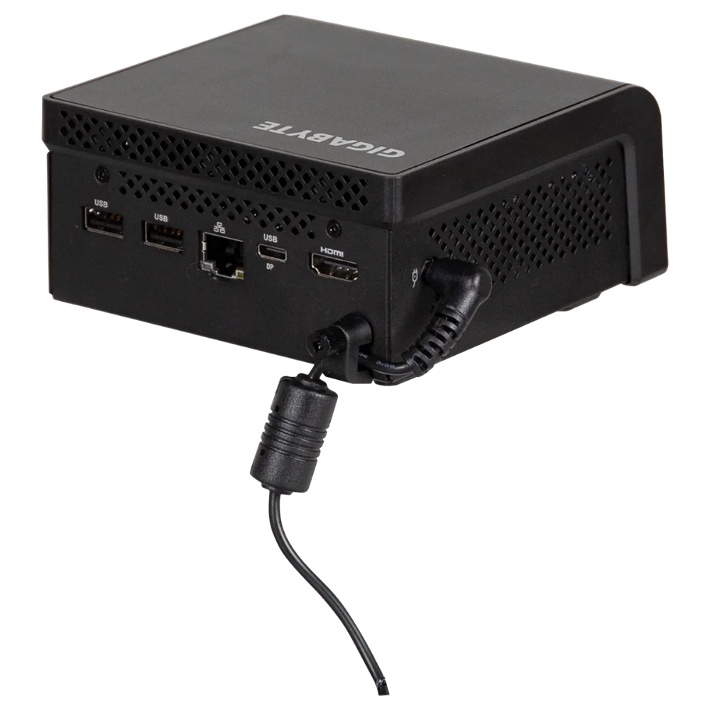 Mini PC Brix GIGABYTE BRIX (GB-BTIP-N250) N250 | 1xD5-4800 | 1xNVMe | 1x Sata | 1xHDMI | WF BT | 1xLAN VESA | nOS ĐEN) | 6BXTWN2HWMR