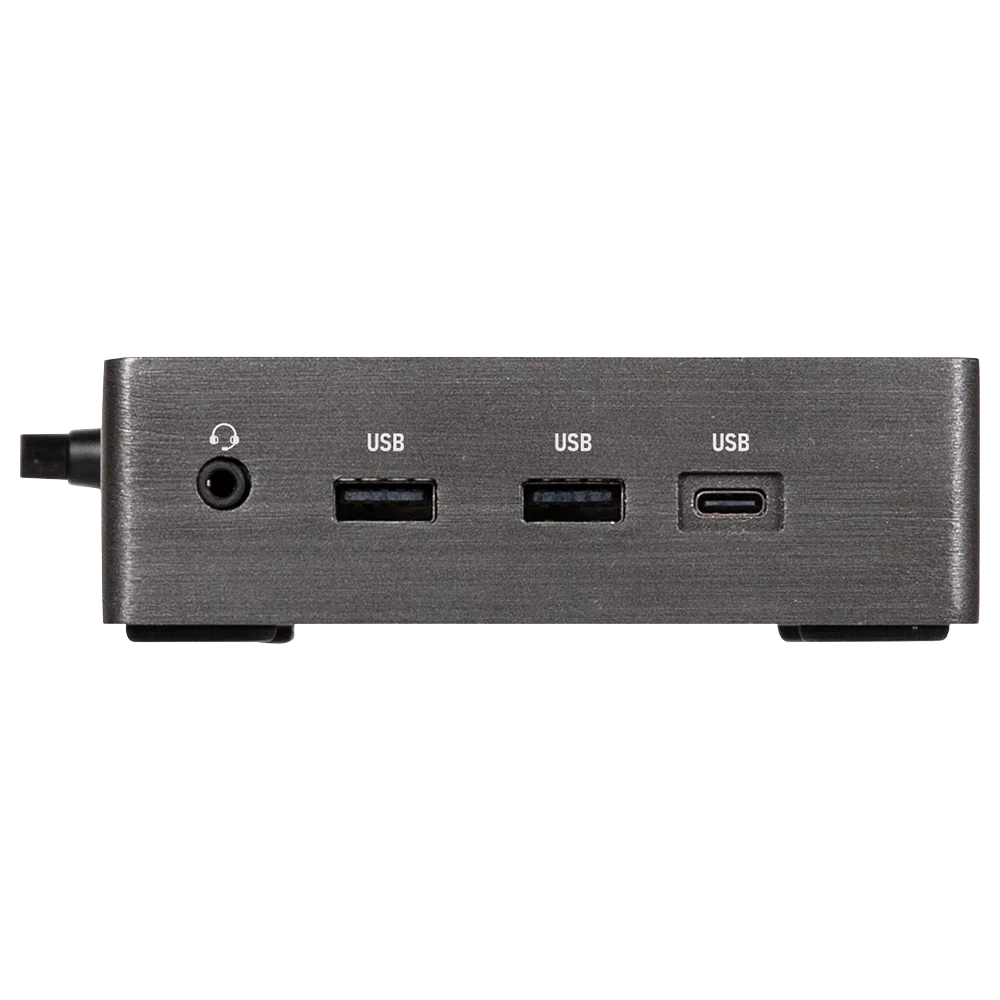 Mini PC GIGABYTE BRIX (GB-BRU5-225H) (Ultra 5 225H) | 2xD5-6400 | 2xNVMe | 2xHDMI | 1xUSB4 | WiFi 7 | Bluetooth | 1xLAN | VESA | NoOS | (Đen)