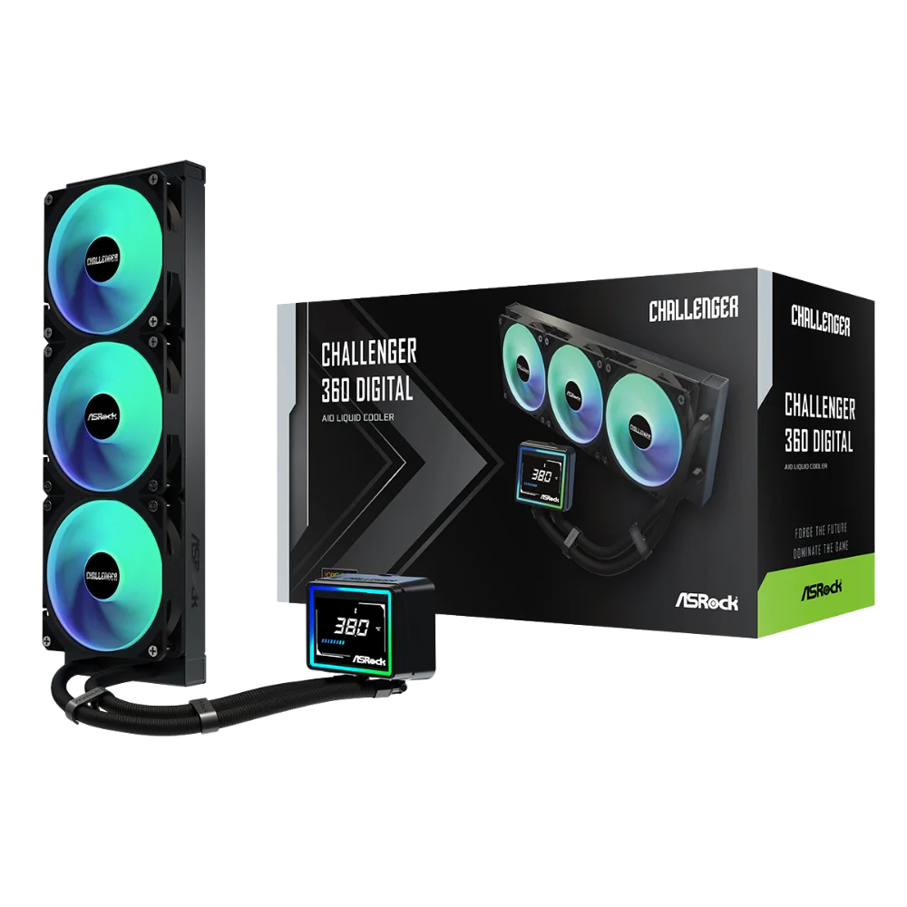 Tản nhiệt nước AIO ASROCK CHALLENGER 360 DIGITAL