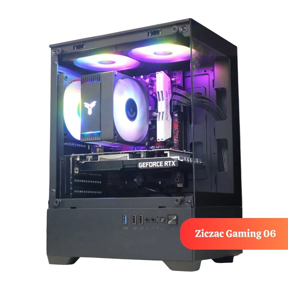 PC Gaming Ziczac 04 (AMD Ryzen 5 5500 /RTX 3050 6GB-V)