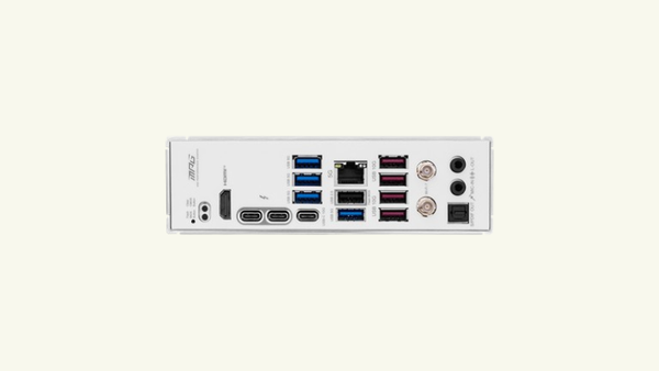 Các cổng kết nối của Mainboard MSI MPG Z890 EDGE TI WIFI