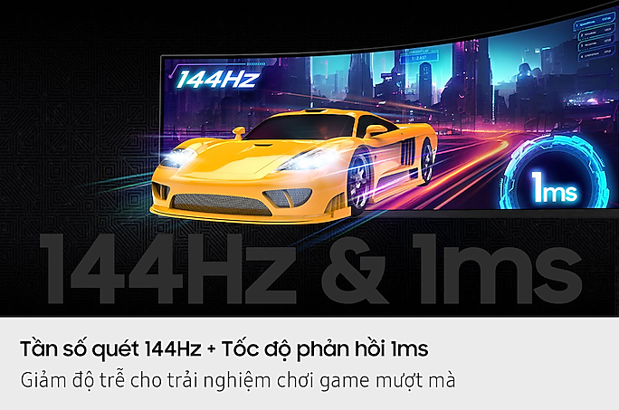Màn hình Gaming Samsung Odyssey G9 G91F 49 inch DQHD 144Hz 1ms VA LS49FG912EEXXV