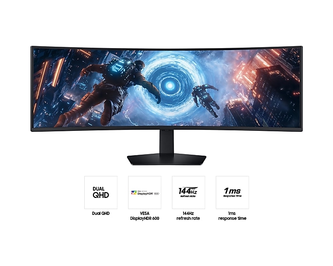 Màn hình Gaming Samsung Odyssey G9 G91F 49 inch DQHD 144Hz 1ms VA LS49FG912EEXXV