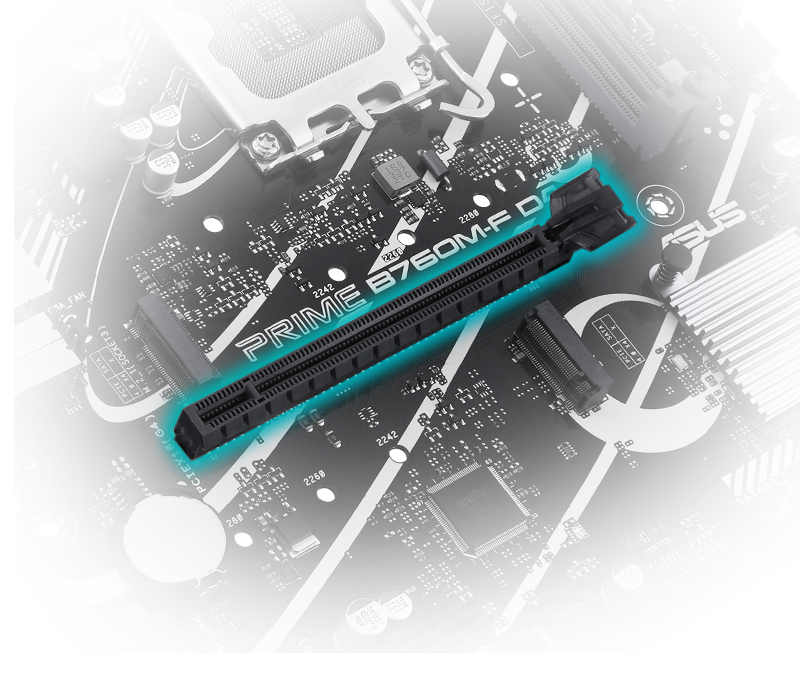 Hỗ trợ khe cắm PCIe 4.0